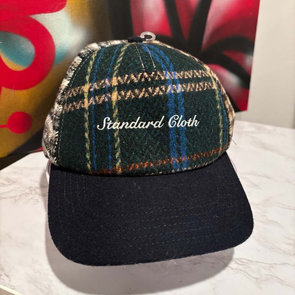 Standard Cloth Mixed Pattern Plaid Roscoe Hat  Baseball Cap